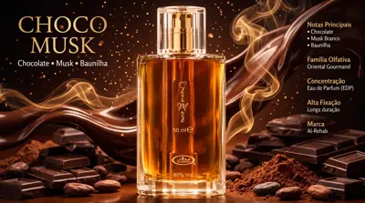 Abrir em tela cheia: Choco Musk Eau de Parfum ALREHAB PERFUMES - adicional Choco Musk Eau de Parfum ALREHAB PERFUMES - adicional