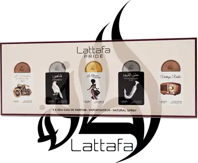 Abrir em tela cheia: Kit Lattafa Pride - Edição Colecionador (La Collection d'antiquités 1910, Shaheen Silver, La African Drummer, Ishq Al Shuyukh Silver e Vintage Radio) Kit Lattafa Pride - Edição Colecionador (La Collection d'antiquités 1910, Shaheen Silver, La African Drummer, Ishq Al Shuyukh Silver e Vintage Radio)