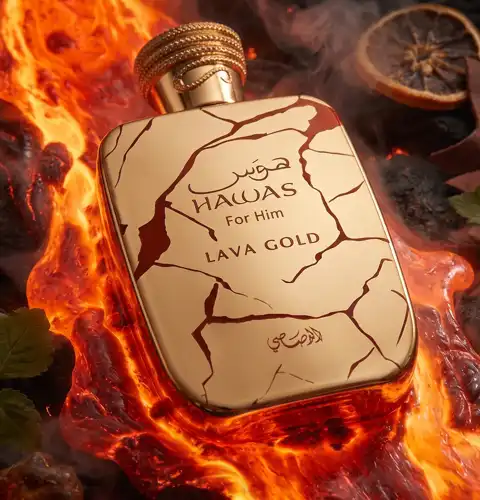 Abrir em tela cheia: Rasasi Hawas Lava Gold - adicional Rasasi Hawas Lava Gold - adicional
